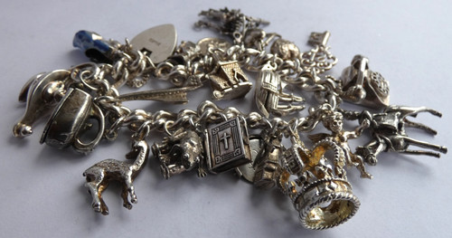 Bracciale vintage argento