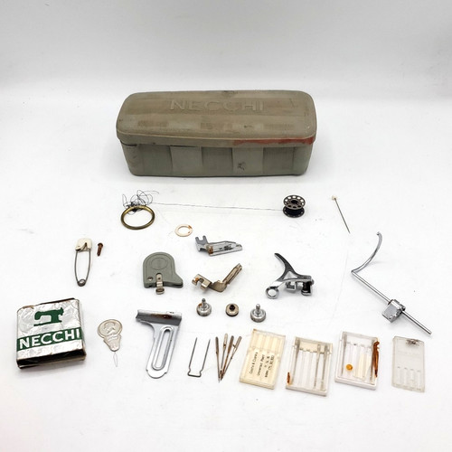 Necchi sewing machine lot - necchi,