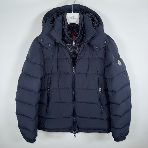 Moncler brique giubbotto - brique,