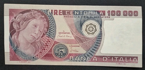 100000 lire botticelli - lire,