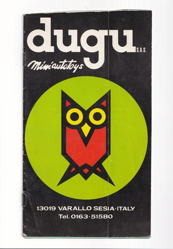 Catalogo dugu dall italia - catalogo, dall'italia