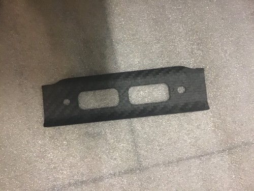 Copriradiatore carbonio ducati