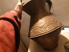 STUPENDO VASO- FIORIERA IN RAME ALTEZZA 50 CM DIAMETRO MAGGIORE 40 cm