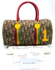 Christian Dior Rasta Trotter PVC beige multicolore n.1 mini borsa Boston i030582
