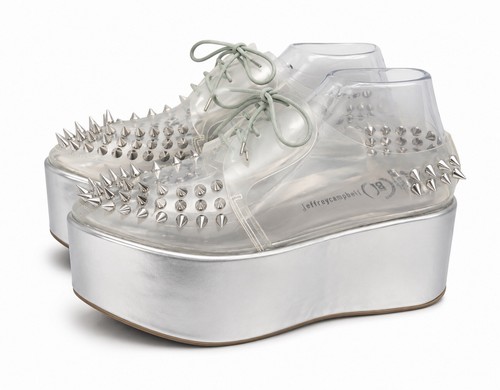 Jeffrey campbell silver spike - jeffrey,