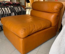 Poltrona In Pelle Cognac