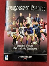 Album Figurine SUPERALBUM LA GAZZETTA DELLO SPORT NUOVO VUOTO CALCIO CALCIATORI