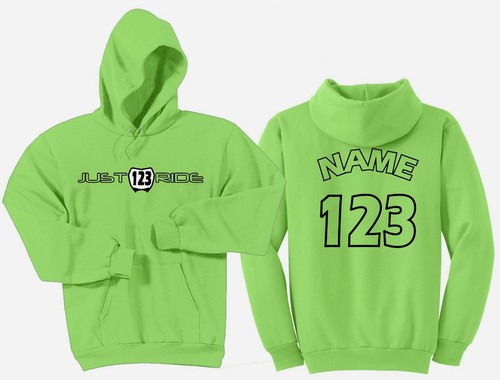 Felpa motocross lime - felpa,