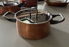 Alessi - la cintura di Orione - pentola in rame con coperchio