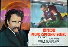 fotobusta  RIFLESSI IN UNO SPECCHIO SCURO SEAN CONNERY TREVOR HOWARD LUMET 