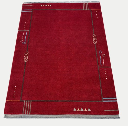 Tappeto rosso indo - tappeto,