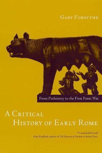 Critical history early - a,