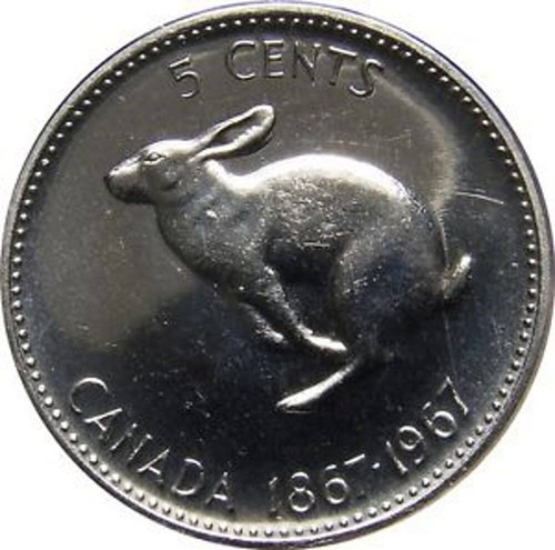 1967 canada cent - 1967, coin