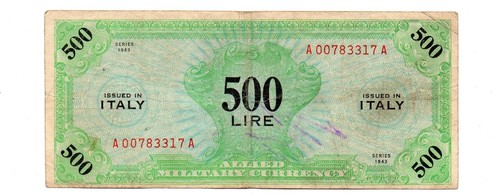 Cinquecento 500 lire - 500, am