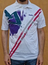 Polo Diadora Vintage Anni 80 90 Tennis