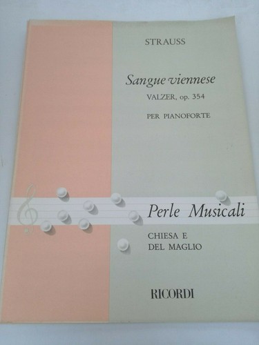 Sangue viennese per pianoforte - sangue,