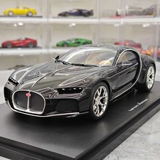 Modellino auto Topspeed 1:18 Bugatti Atlantic resina nera edizione limitata