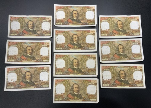 Lot billets de 100 - lot,