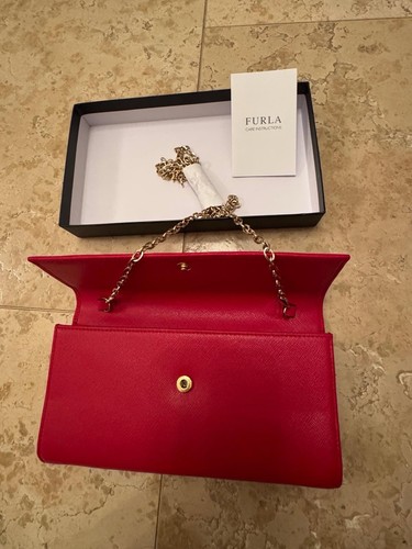 Borsetta furla rossa pelle - borsetta,