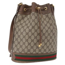 GUCCI GG Supreme Web Sherry