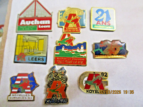 Pin auchan lot - de, 9
