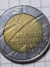 SAN MARINO 500 LIRE   1990 P-A-C-E