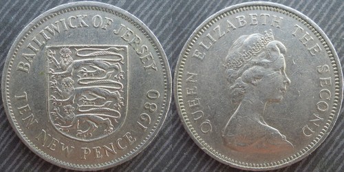 Jersey new pence 1980 - jersey,