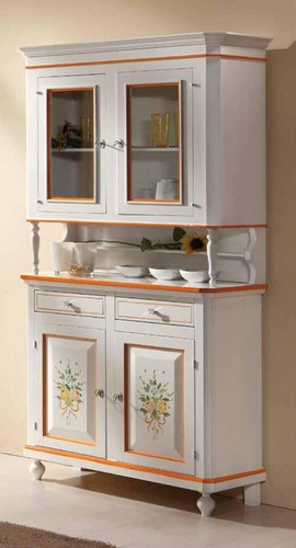 Credenza vetrina napoletana - +,