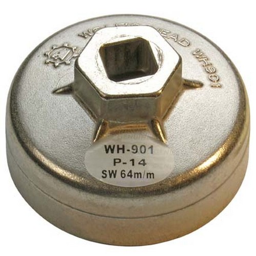 Chiave tazza alluminio - in,
