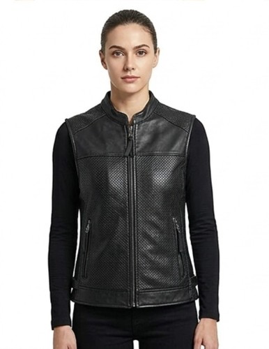 Gilet moto donna - , traforato