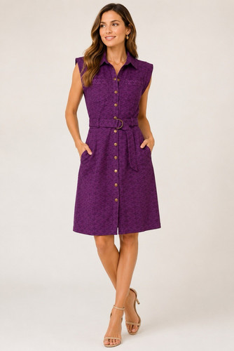 Abito camicia floreale - , allison