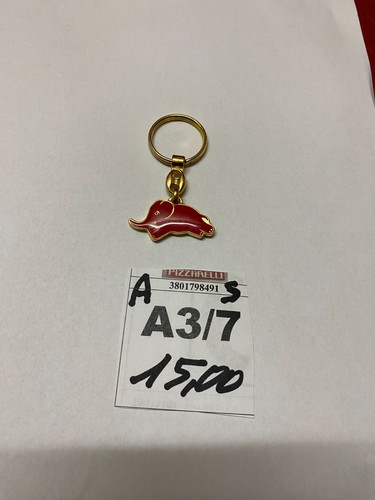 Porta chiavi elefantino rosso - chiavi,