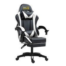 Sedia Gaming Bianco/Nera in
