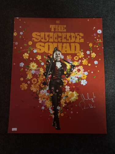 Foto margot robbie - robbie, autografata