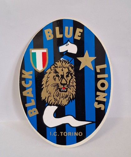 Adesivo inter black - inter, blue