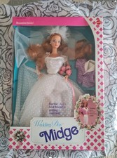 Barbie Wedding Day Midge 1990