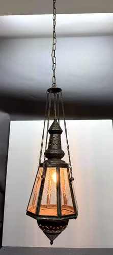 Grande lampada sospensione - grande, a