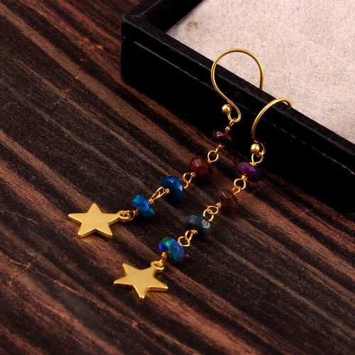Orecchini pendenti oro 14k - pendenti, in