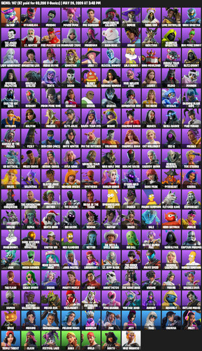 167 account skinned - 💸🔥,