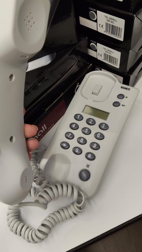 Telefono fisso saiet small con - fisso,