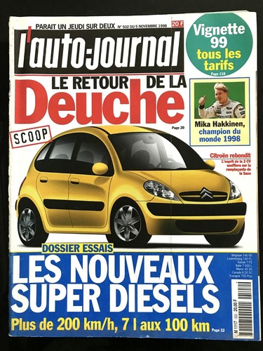 Auto journal 1998 le - 11/1998;,