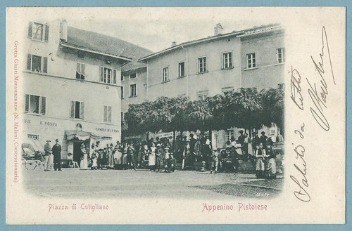 Cutigliano cartolina - cutigliano, (pt)