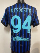 MAGLIA HOME SERIE A "P. ESPOSITO 94" AUTOGRAFATA SQUADRA FC INTER 2025/2026