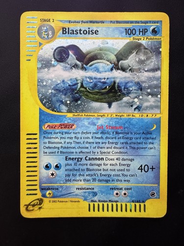Pokemon card english blastoise - pokemon,