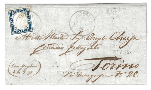 1858 sardegna piego di - 1858,