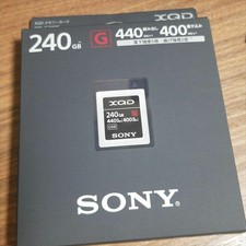 Scheda di memoria Sony SONY XQD 240 GB QD-G240F dal Giappone NUOVA