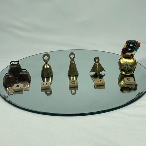 Campane vintage ottone - campane, mini