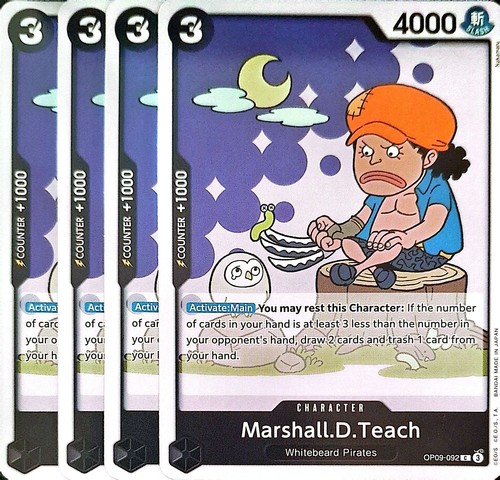 One piece tcg 4er playset - one,