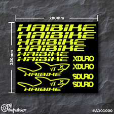 Haibike Sticker Giallo Neon |