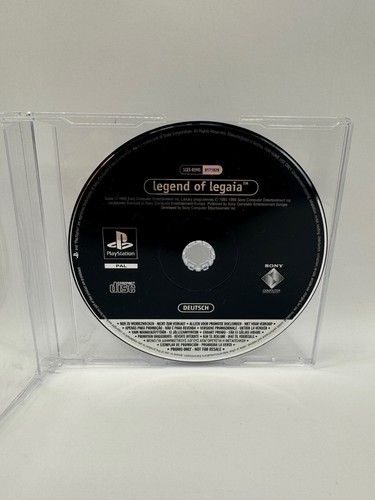 Legend legaia promo cd - legaia,